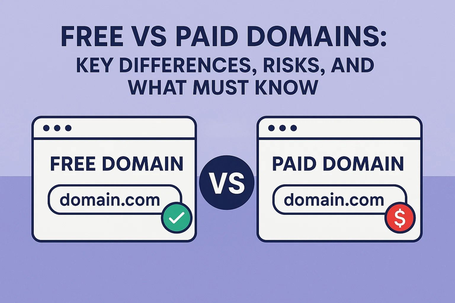 free vs paid domains